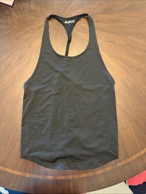 KIAVA Black Braided Racerback Tank Top